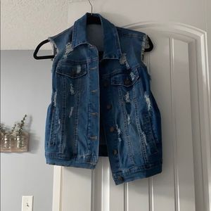 Jean Jacket Vest